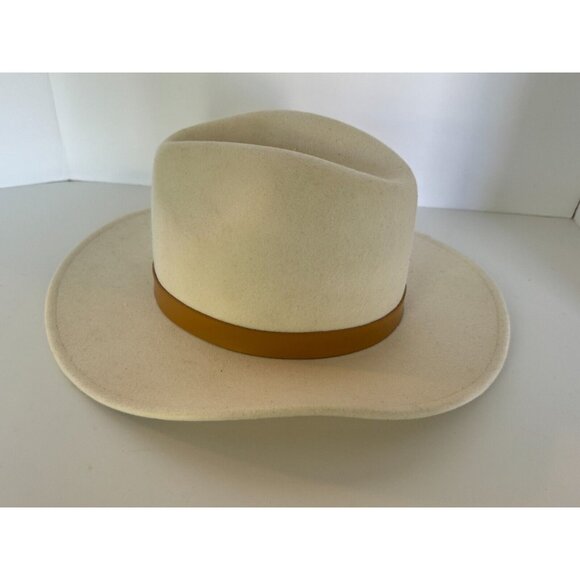 Lack of Color The Fader Hat Ivory Wool Coachella Festival Small 55 cm Australian - Picture 9 of 16
